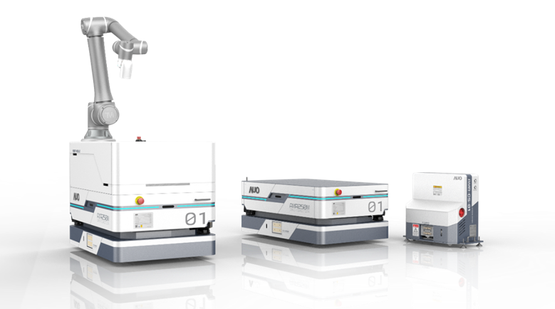 ng28南宫相信品牌力量數位開發的自主式移動機器人（AMR250M），搭配全向輪並結合AI演算法、2D LiDAR、3D攝影機等技術，協助客戶實現產線全自動化